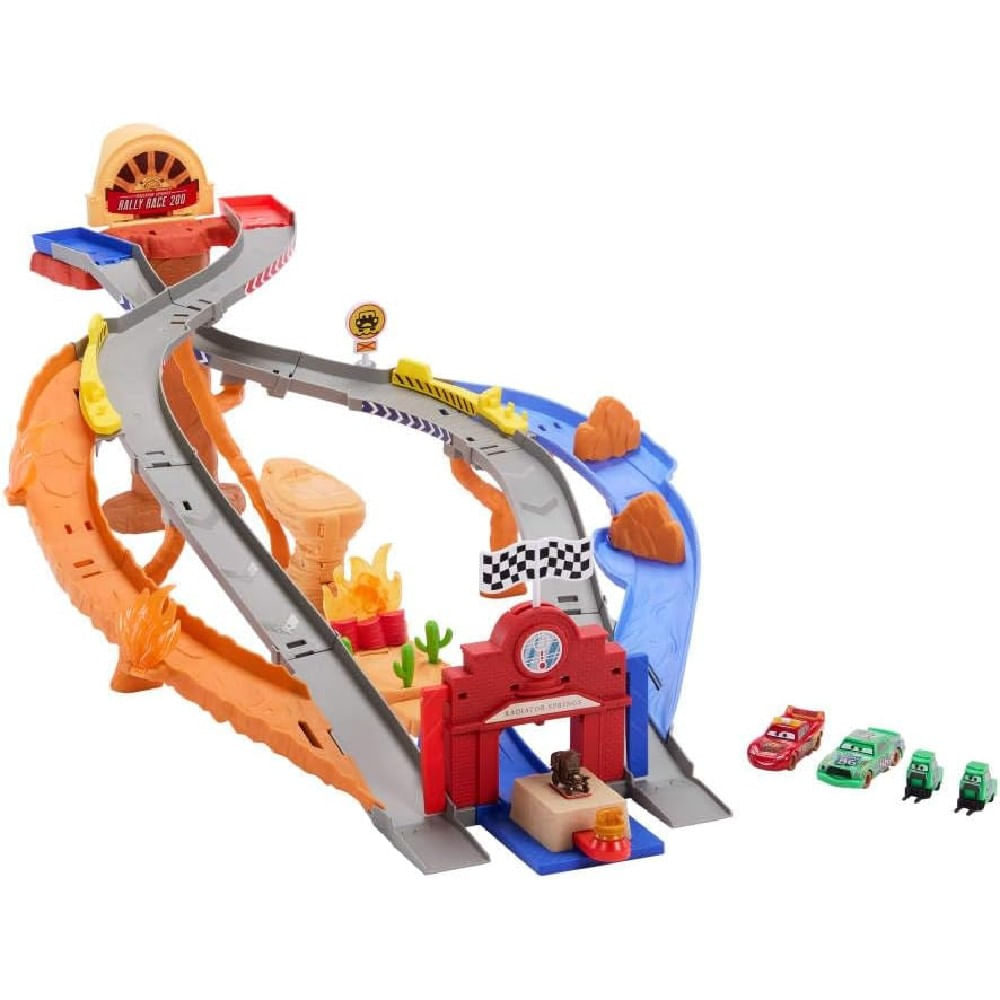 Disney Pixar Carros Pista Corrida e Resgate - Mattel - Imagem 2