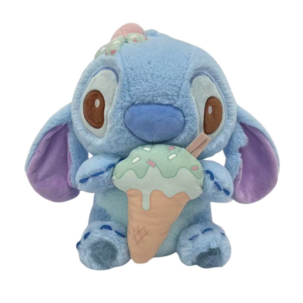 Pelúcia Disney Stitch Cute com Sorvete 30cm - Fun Divirta-se