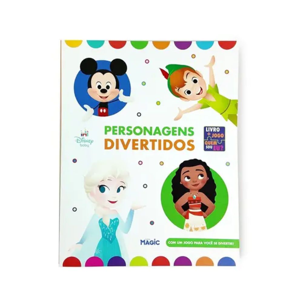 Livro Disney Personagens Divertidos - Ciranda Cultural