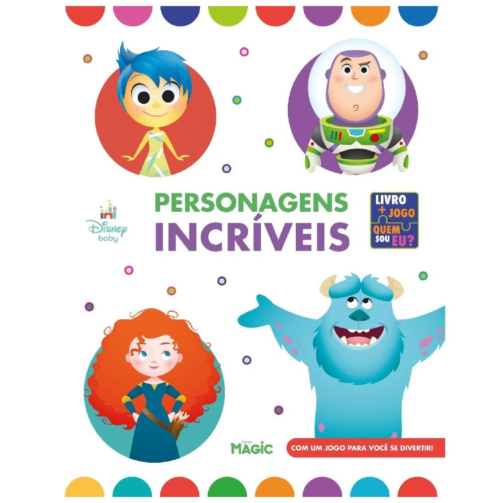 Livro Disney Personagens Incríveis - Ciranda Cultural