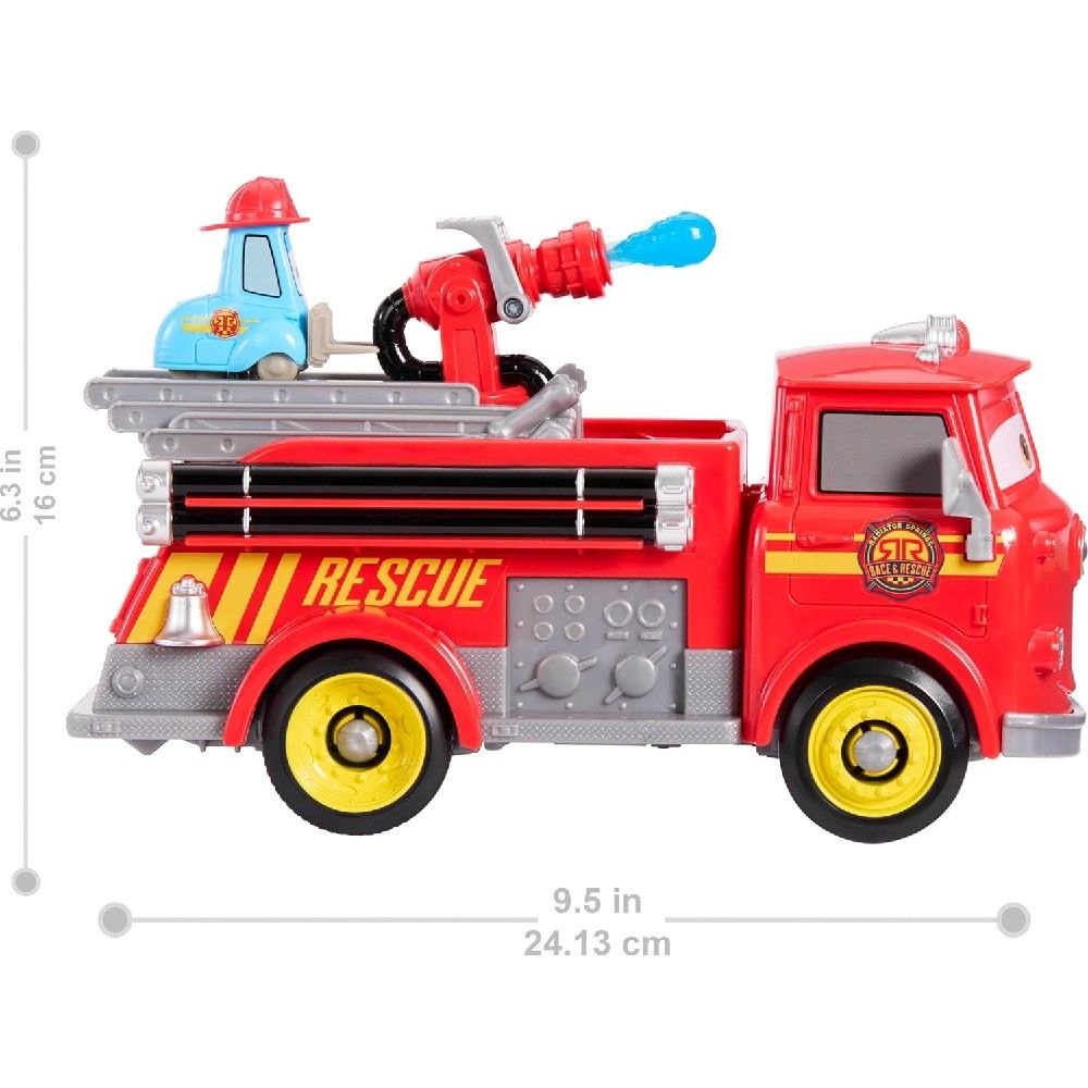 Disney Pixar Carros Caminhão de Bombeiros e Guido - Mattel - Imagem 3