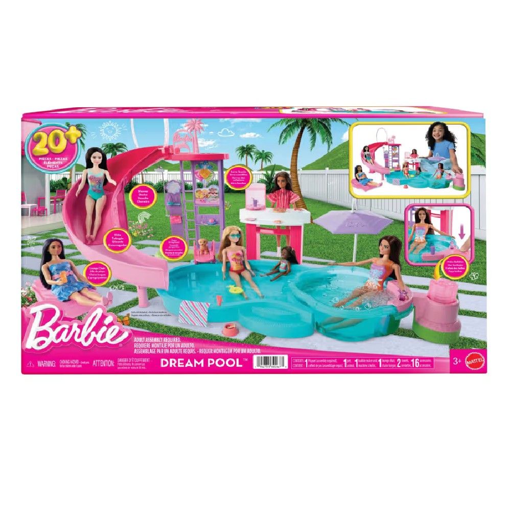 Barbie Piscina dos Sonhos - Mattel - Imagem 6