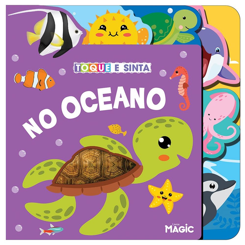 Livro Toque e Sinta No Oceano - Ciranda Cultural