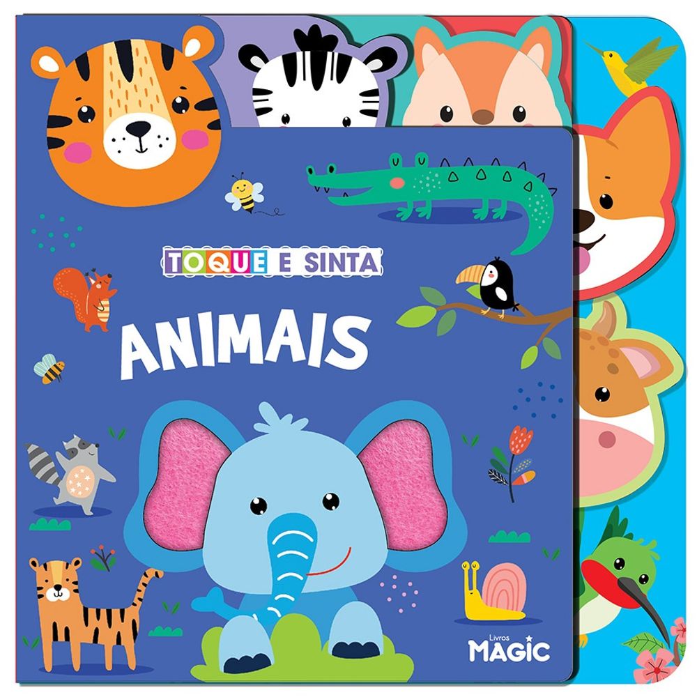 Livro Toque e Sinta Animais - Ciranda Cultural