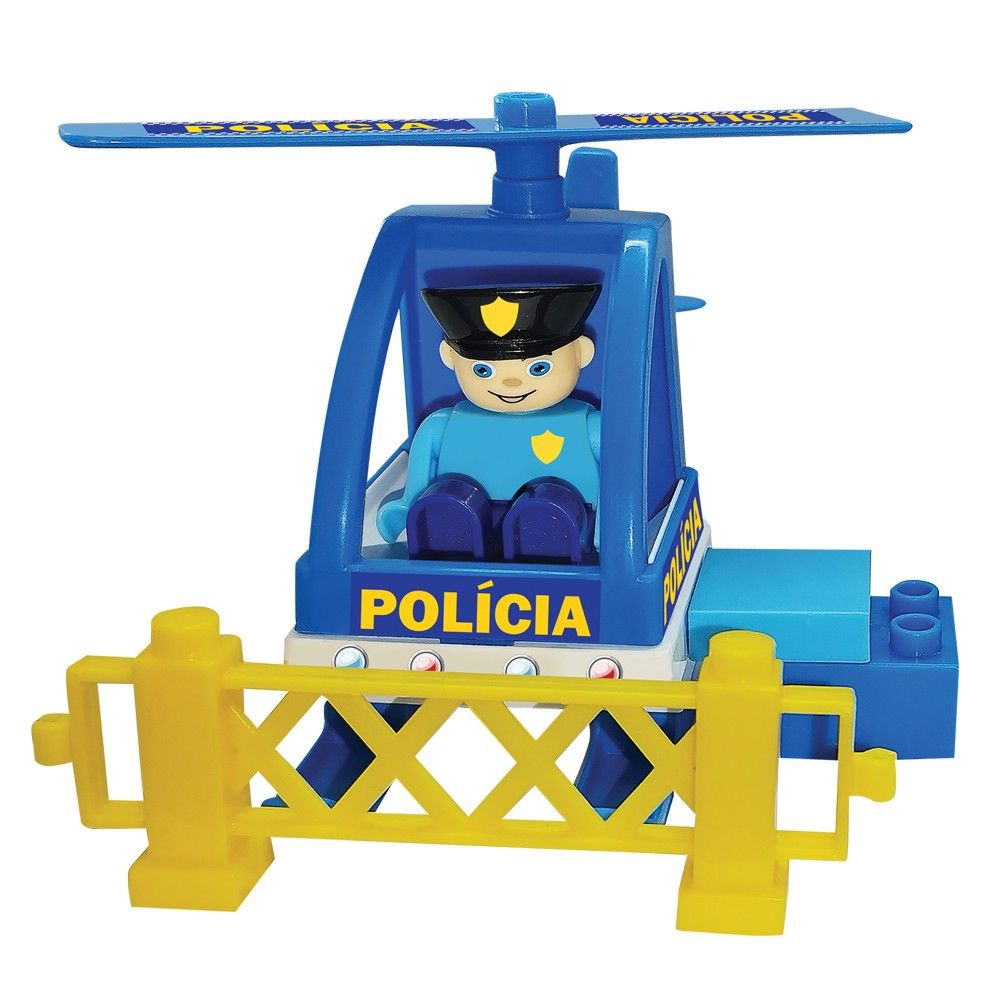 Helicóptero Brincando de Polícia - Monte Líbano - Imagem 3