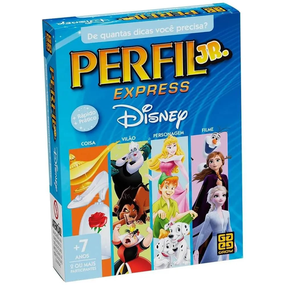 Kit 3 Jogos Perfil Express Disney, Marvel e Harry Potter - Grow - Imagem 2