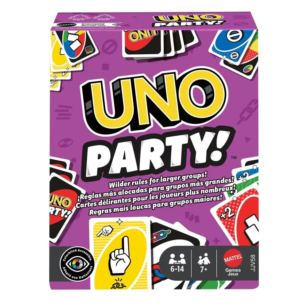 Kit 2 Jogos Uno Tabuleiro Stacko e Uno Party Novo - Mattel - Imagem 3