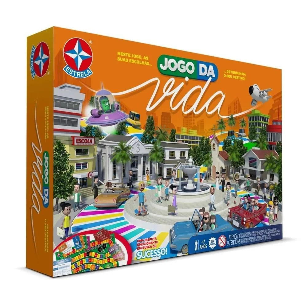 Kit Jogo da Vida e Banco Imobiliário Realidade Aumentada - Estrela - Imagem 2