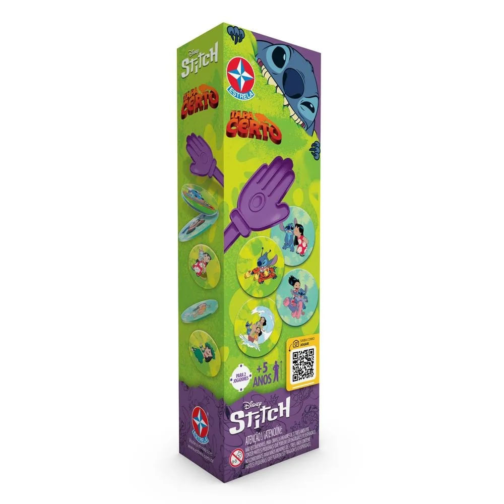 Kit Jogo Pula Stitch e Tapa Certo Stitch - Estrela - Imagem 3