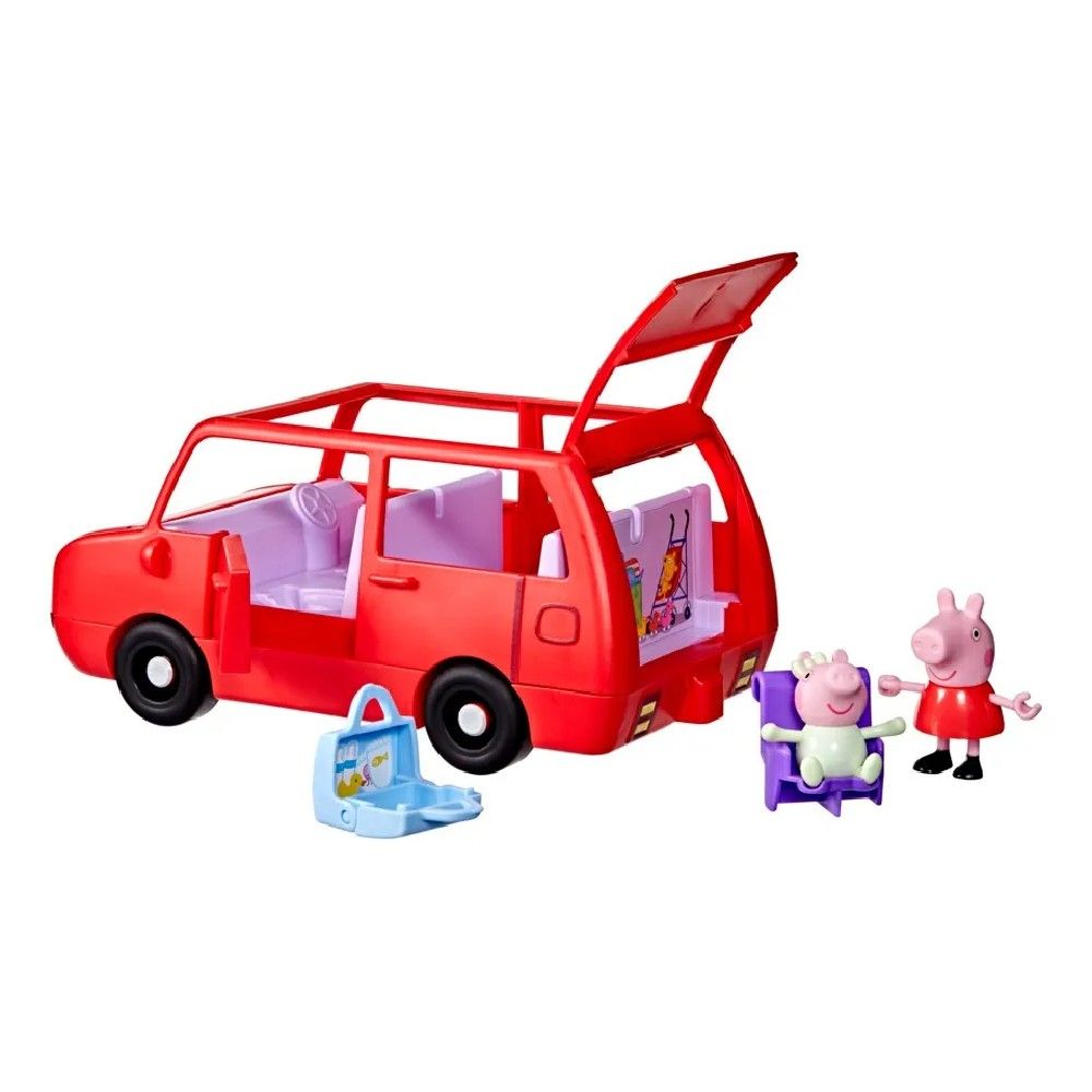 Figura Peppa Pig com Carro Família Pig - Hasbro - Imagem 3