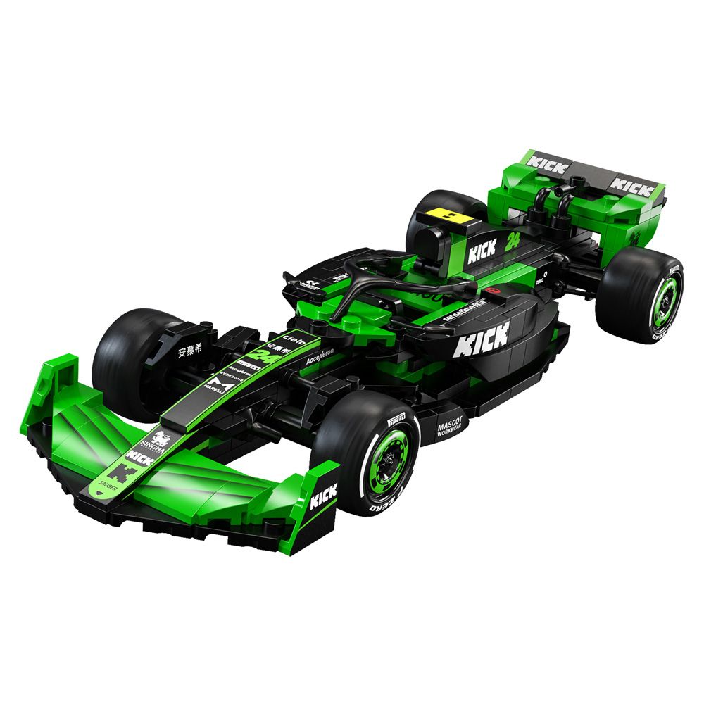 CaDA Blocos de Montar Carro F1 Kick Sauber C44 - Fun Divirta-se