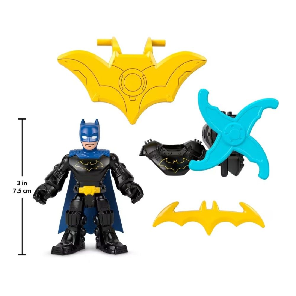 Imaginext DC Super Friends Metal Force Batman - Mattel - Imagem 3