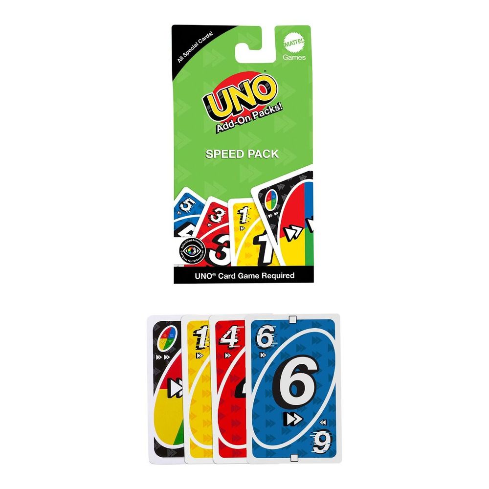 Jogo Uno Pacote Complementar Velocidade - Mattel - Imagem 2