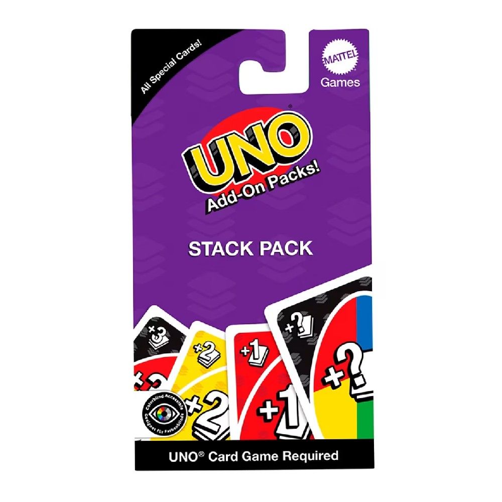 Jogo Uno Pacote Complementar Empilhar - Mattel