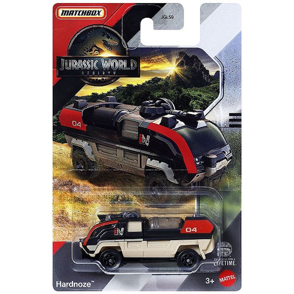 Matchbox Jurassic World Rebirth Hardnoze - Mattel