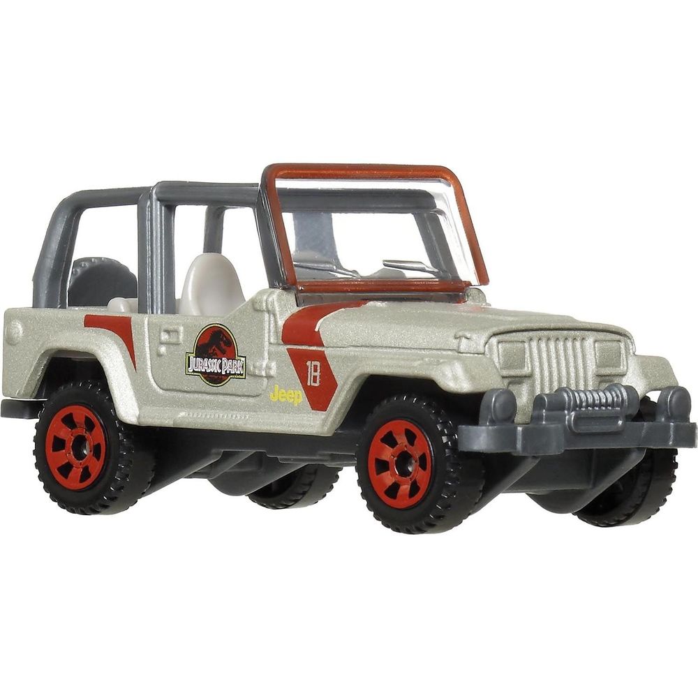 Matchbox Jurassic World Rebirth Jeep Wrangler - Mattel - Imagem 2
