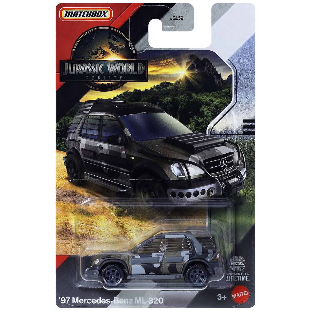 Matchbox Jurassic World Rebirth 97 Mercedes-Benz - Mattel