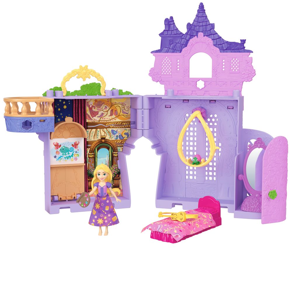 Disney Princesa Mini Castelo da Rapunzel - Mattel - Imagem 2
