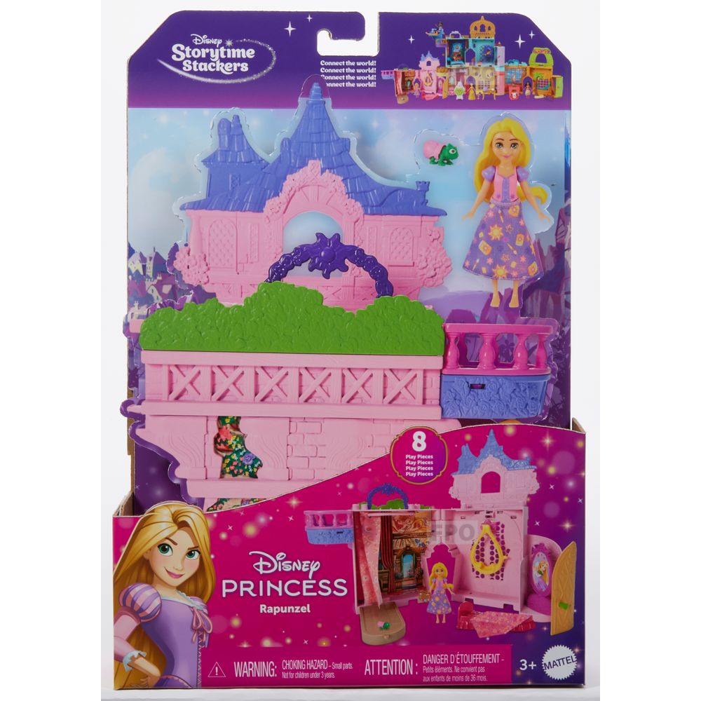 Disney Princesa Mini Castelo da Rapunzel - Mattel - Imagem 5