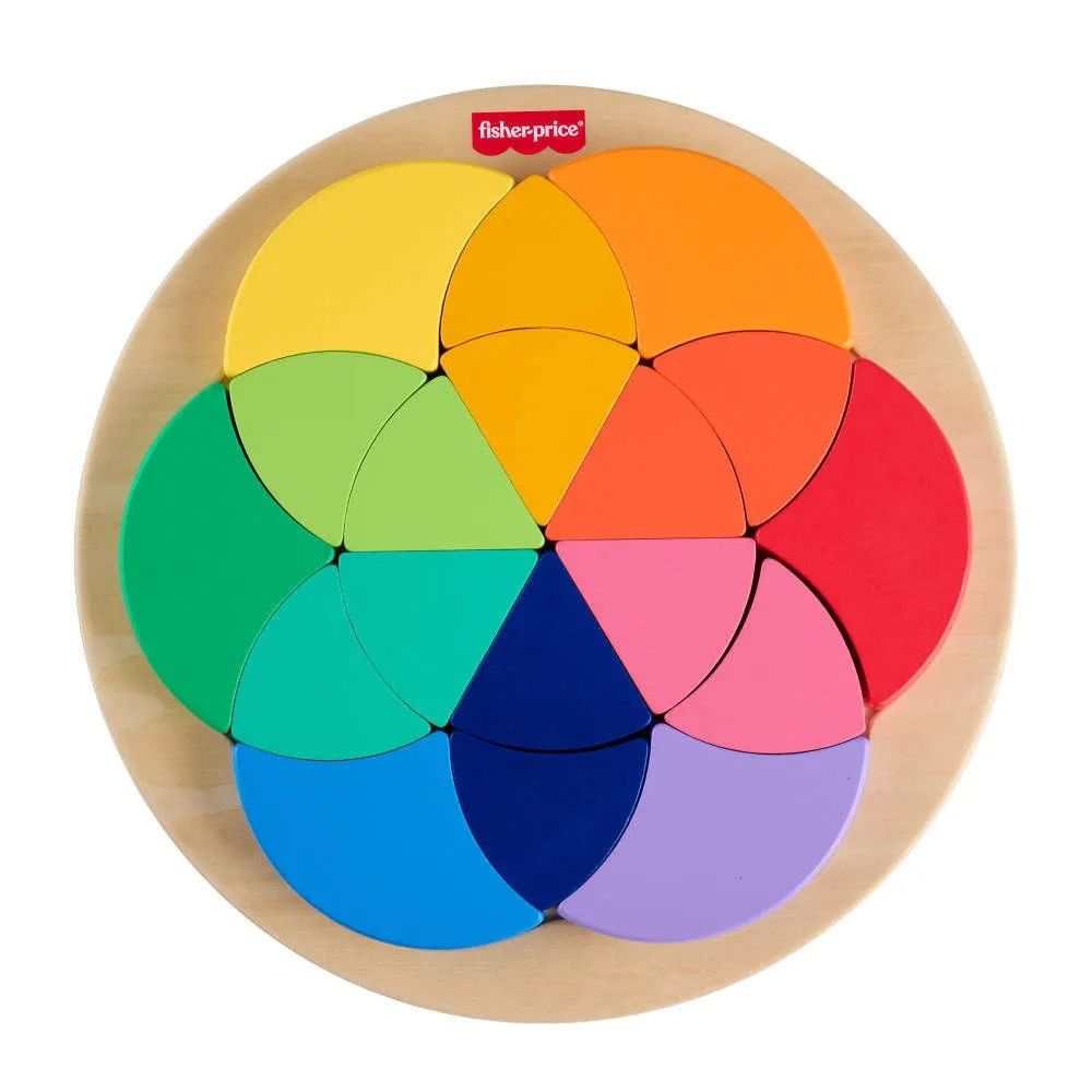 Fisher-Price Círculo de Cores Mágicas de Madeira - Mattel - Imagem 2