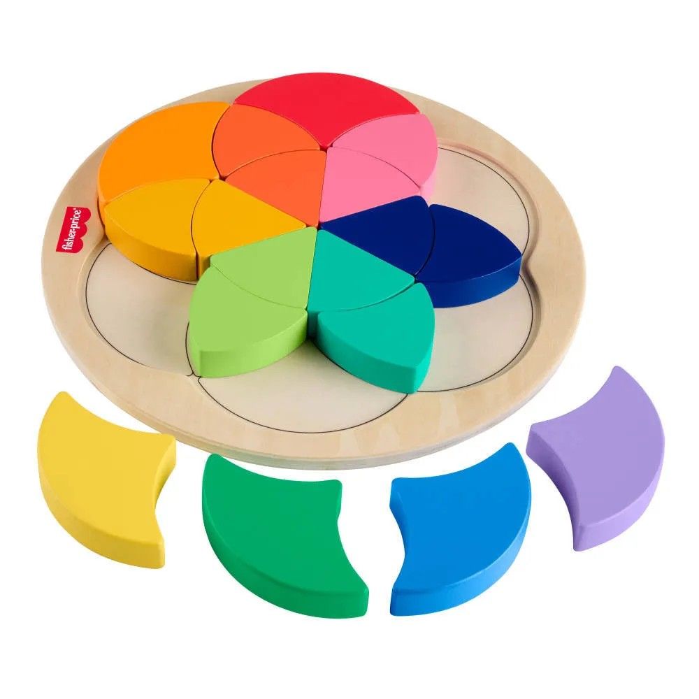 Fisher-Price Círculo de Cores Mágicas de Madeira - Mattel - Imagem 3