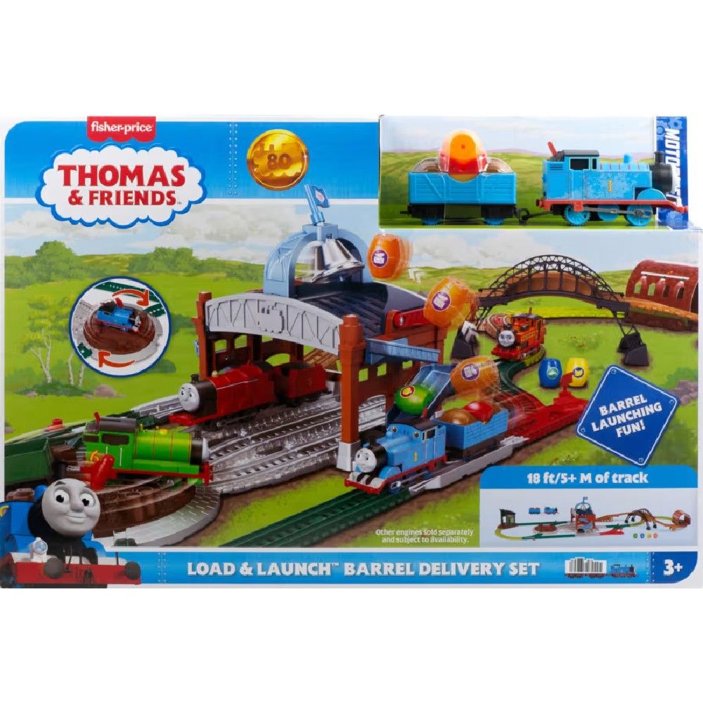 Thomas e Seus Amigos Pista Entregue os Barris - Mattel - Imagem 6