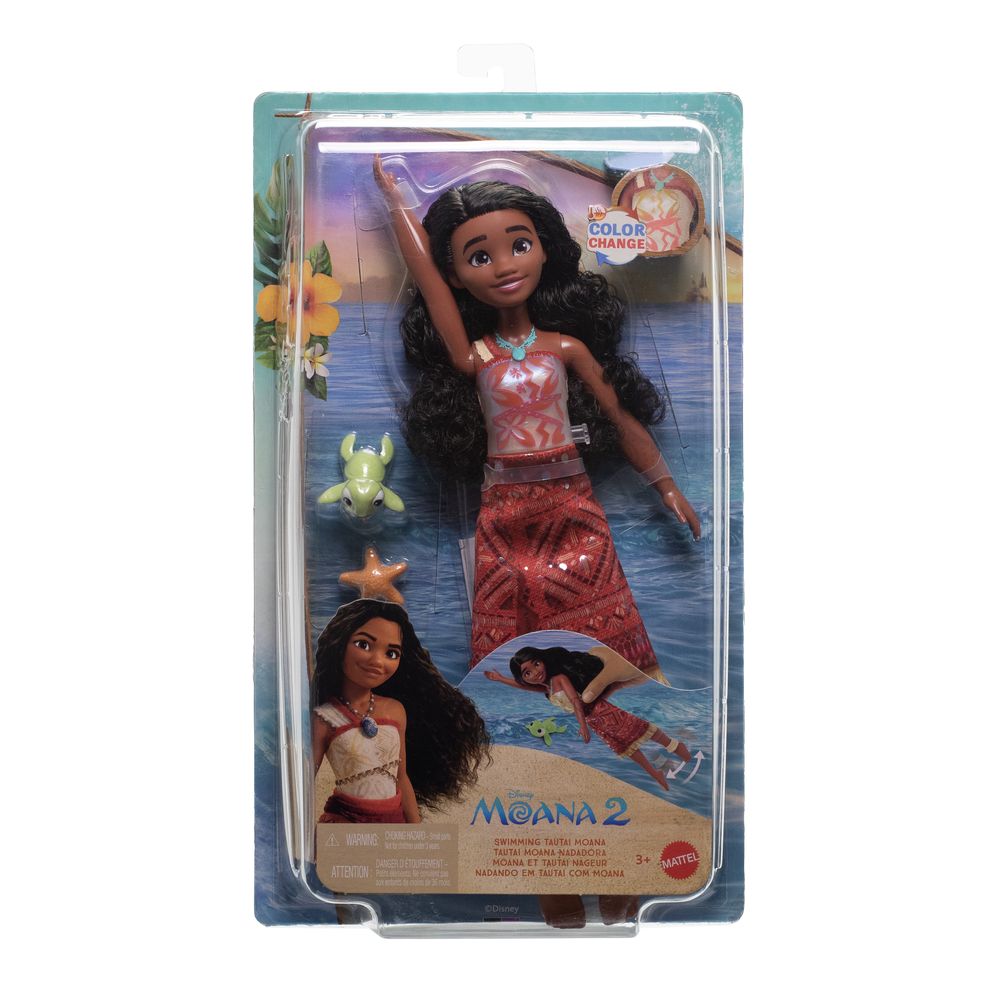 Disney Moana 2 Nadadora - Mattel - Imagem 4