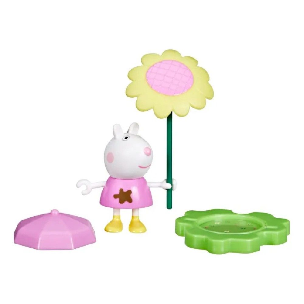 Peppa Pig Figura Suzy na Poça de Lama - Hasbro - Imagem 2