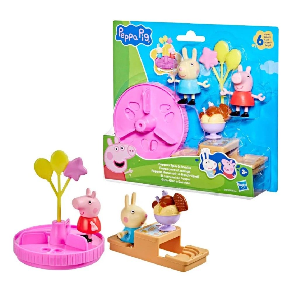 Peppa Pig Gira-Gira e Sorvete - Hasbro - Imagem 2