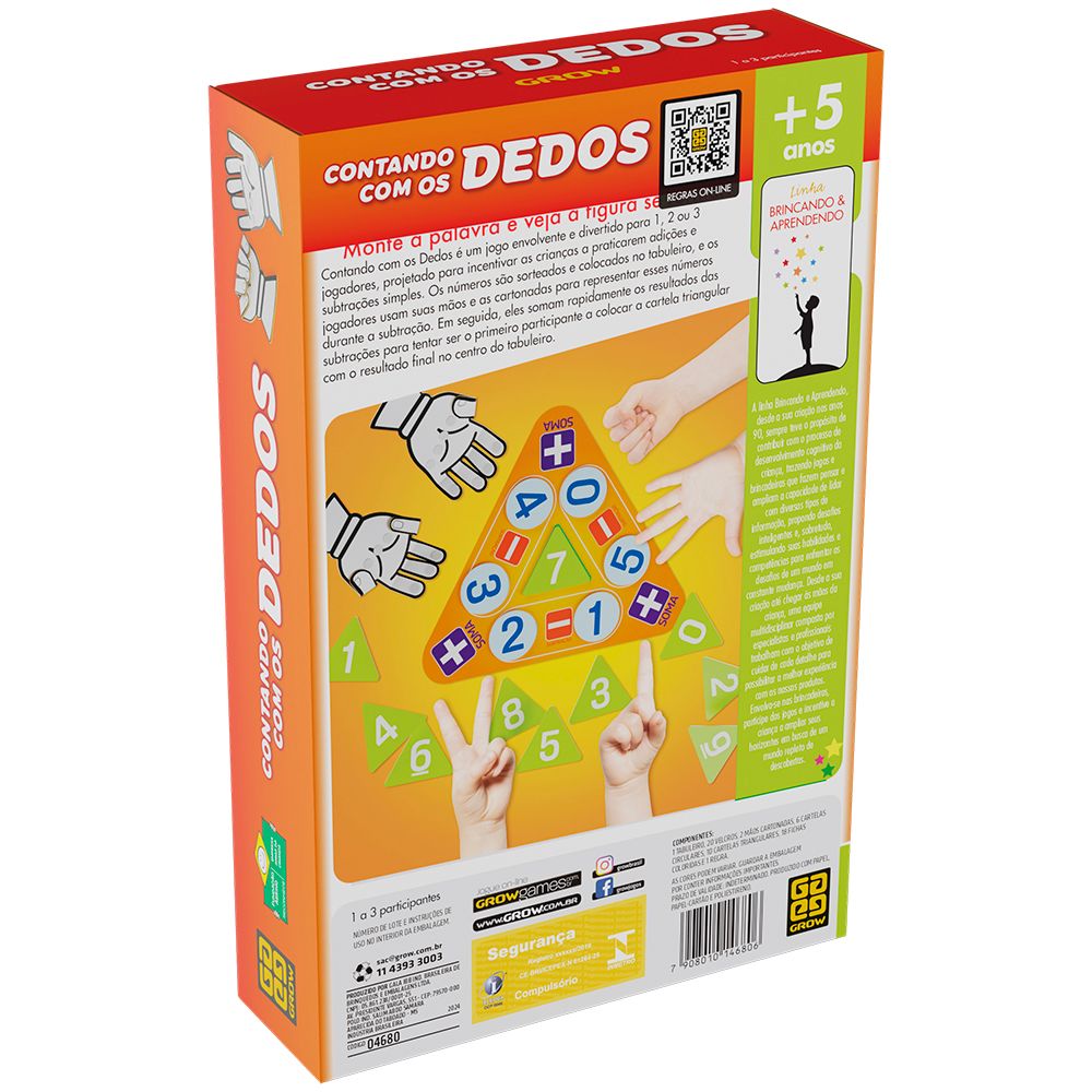 Jogo Contando com os Dedos - Grow - Imagem 3