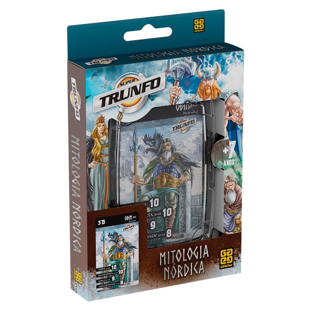 Super Trunfo Mitologia Nórdica - Grow