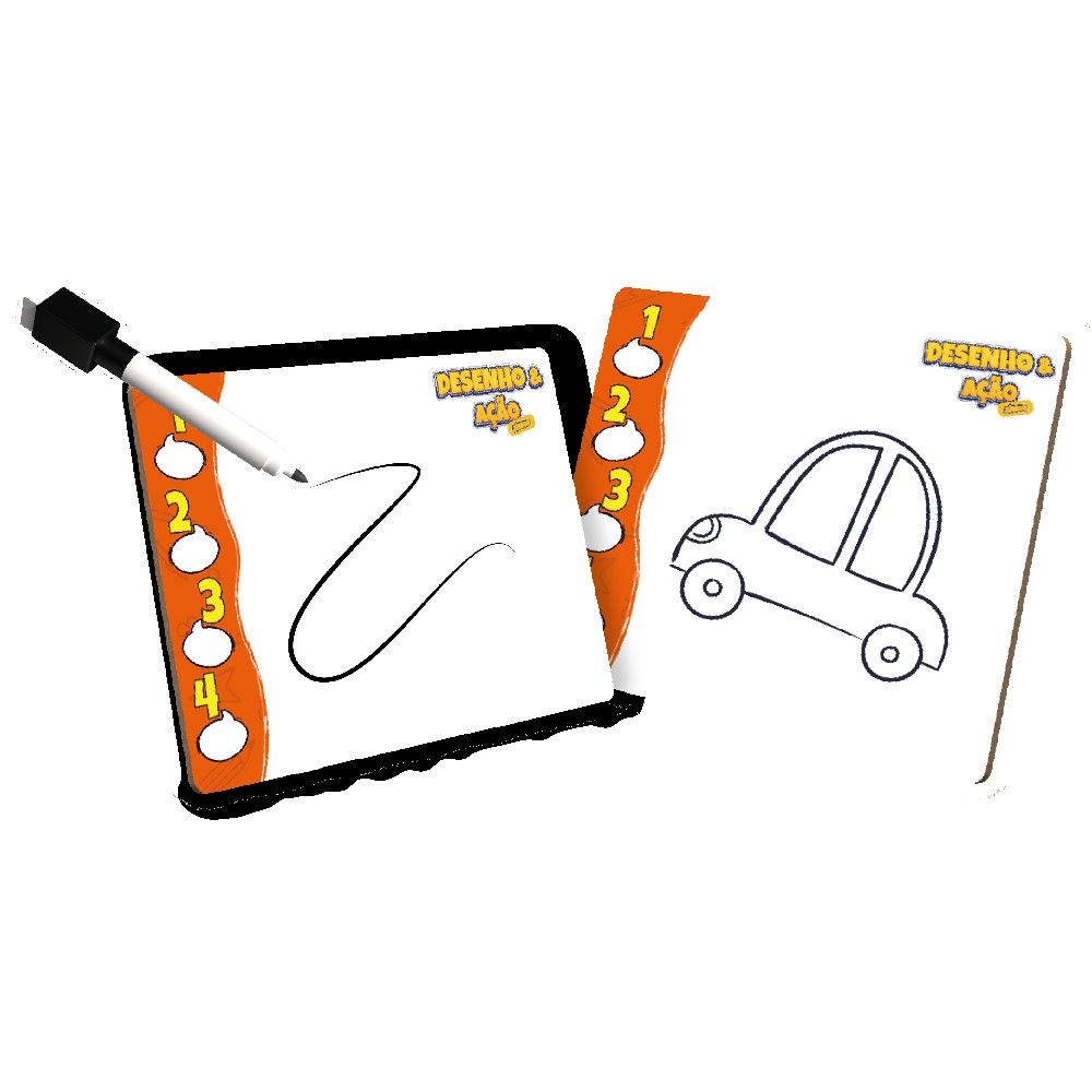 Jogo Desenho e Ação - Brincadeira de Criança - Imagem 2