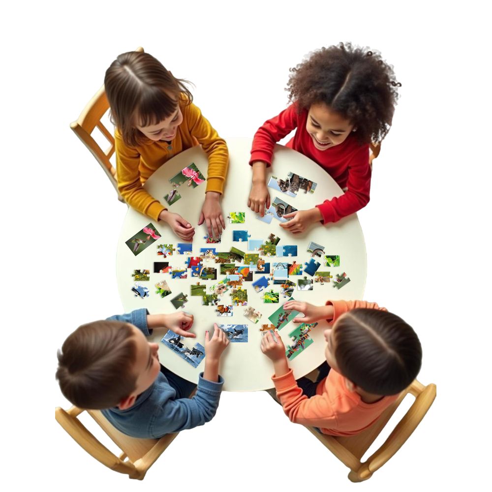 Jogo Desafio dos Quebra-Cabeças - Brincadeira de Criança - Imagem 3