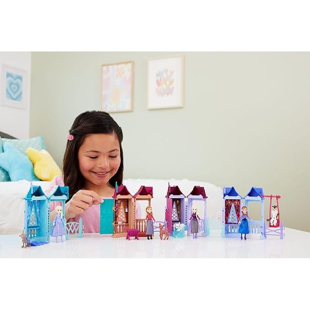 Disney Frozen Villa Arendelle Empilhável Surpresa - Mattel - Imagem 6
