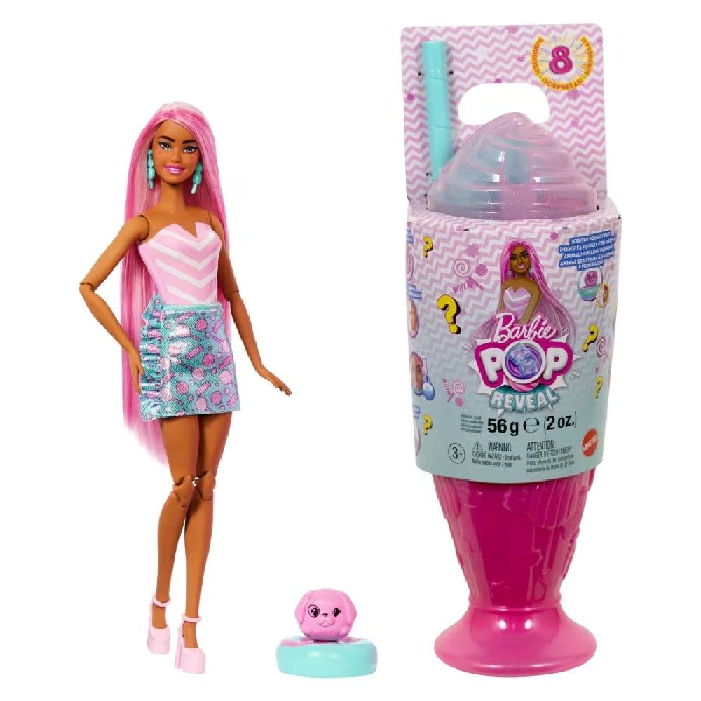 Barbie Pop Reveal Doces Sweet Swirl - Mattel