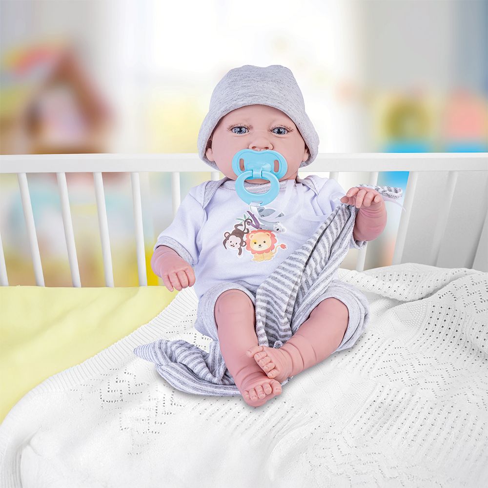 Boneca Bebê Com Amor Menino - Cotiplás - Imagem 2