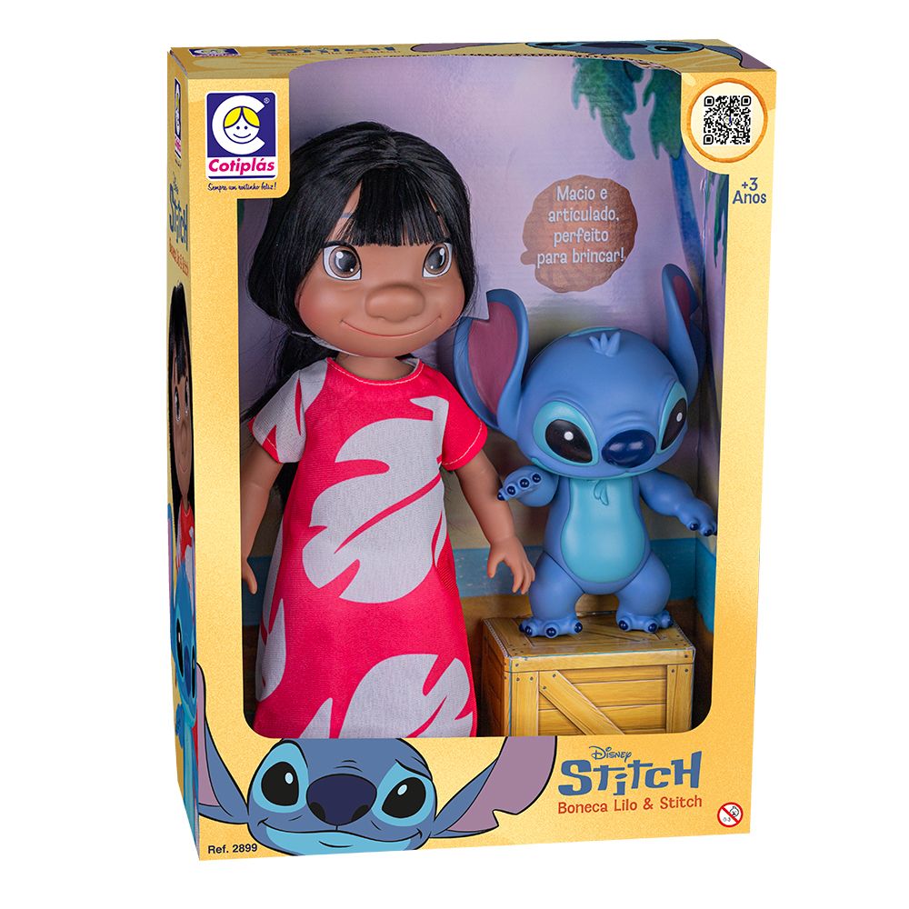 Boneca Lilo e Stitch - Cotiplás