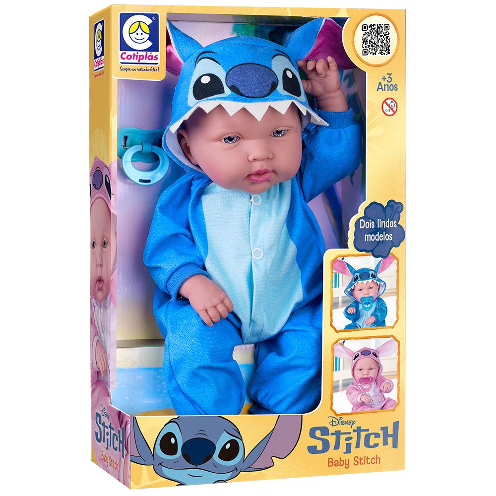 Boneca Baby Stitch - Cotiplás - Imagem 3