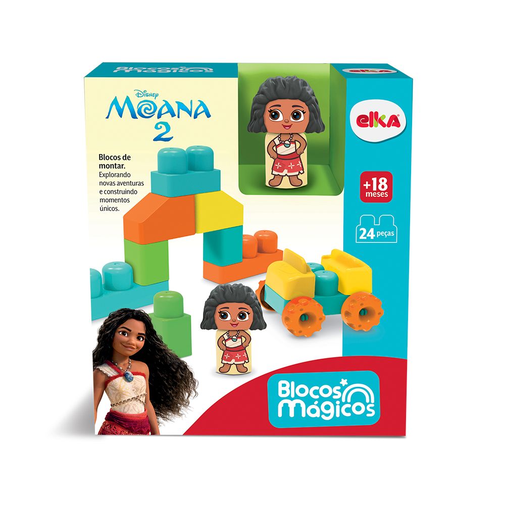 Blocos Mágicos Moana - Elka - Imagem 2