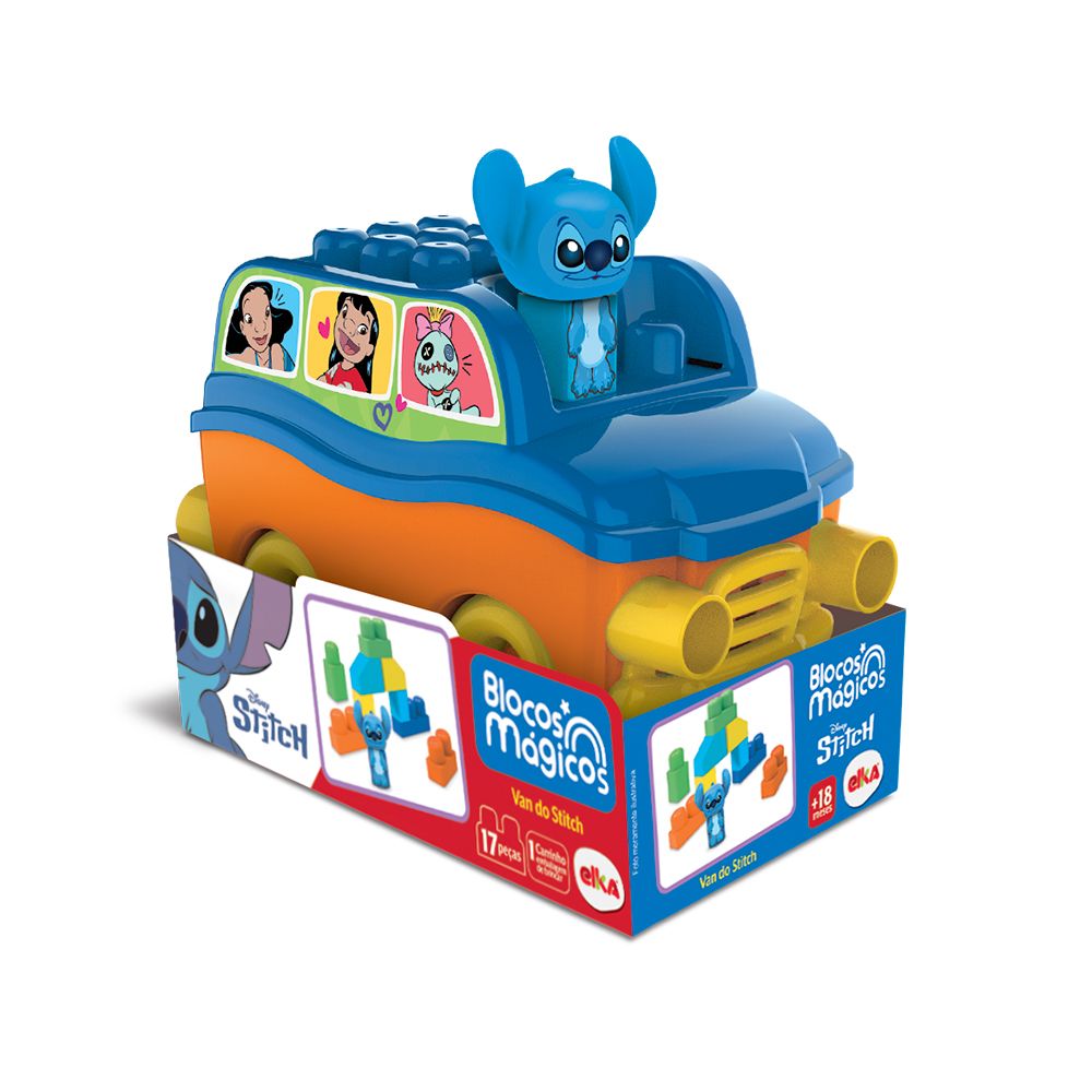Blocos Mágicos Van do Stitch - Elka - Imagem 3
