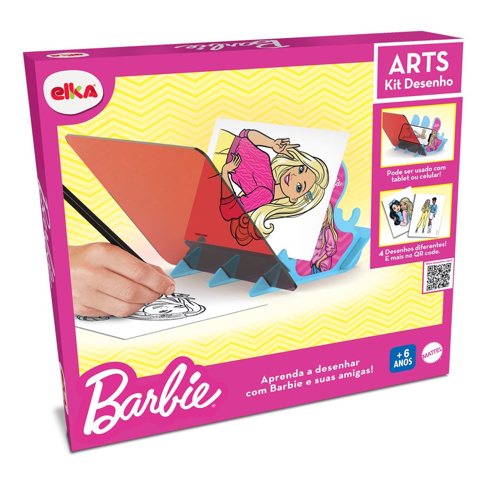 Arts Kit Desenho Barbie - Elka