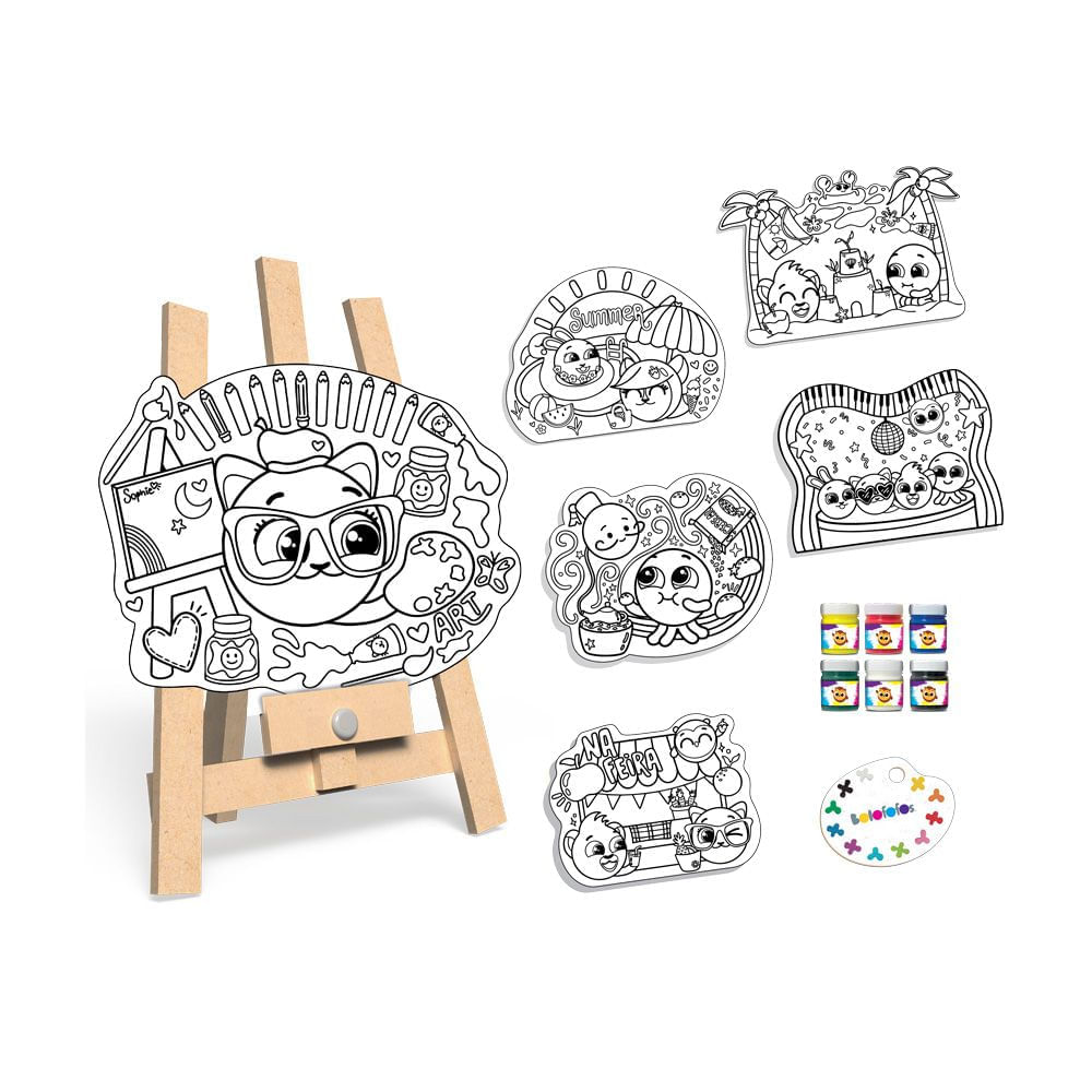 Kit de Pintura Bolofofos - Fun Divirta-se - Imagem 2