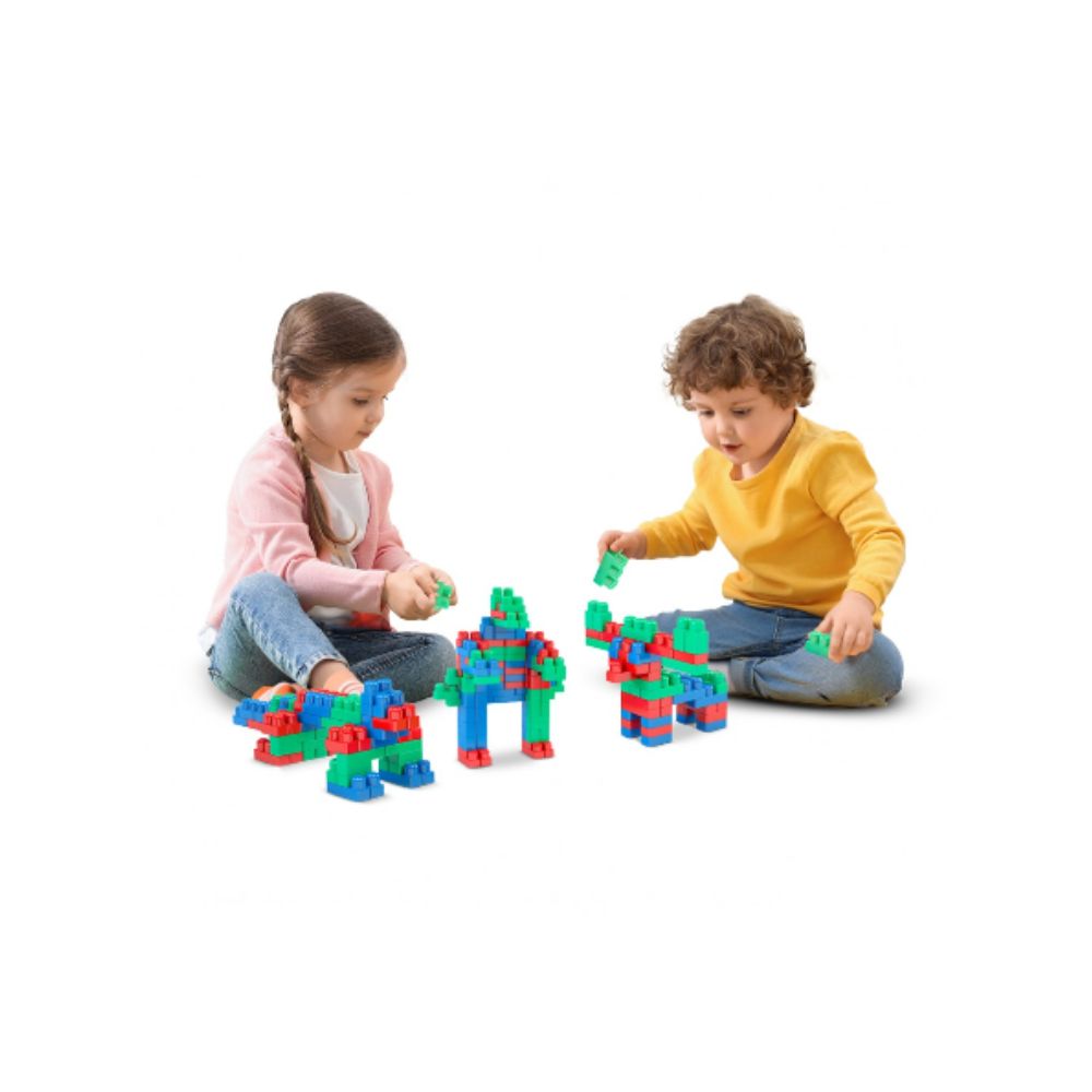 Monta Mais Blocolândia Click 120 Peças - Dismat - Imagem 3