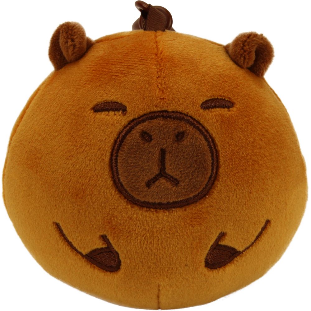 Chaveiro Pelúcia Capivara Bolinha - BBR Toys