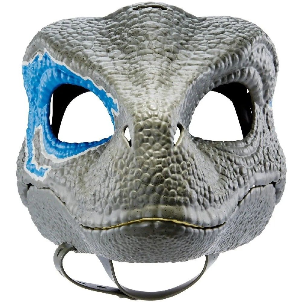 Jurassic World Máscara Velociraptor Blue - Mattel - Imagem 2