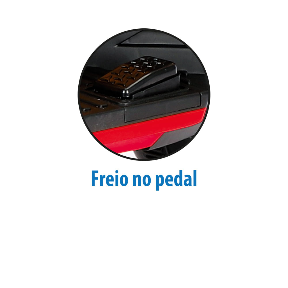 Scooter Sport Vermelha Elétrica 12V - Bandeirante - Imagem 5
