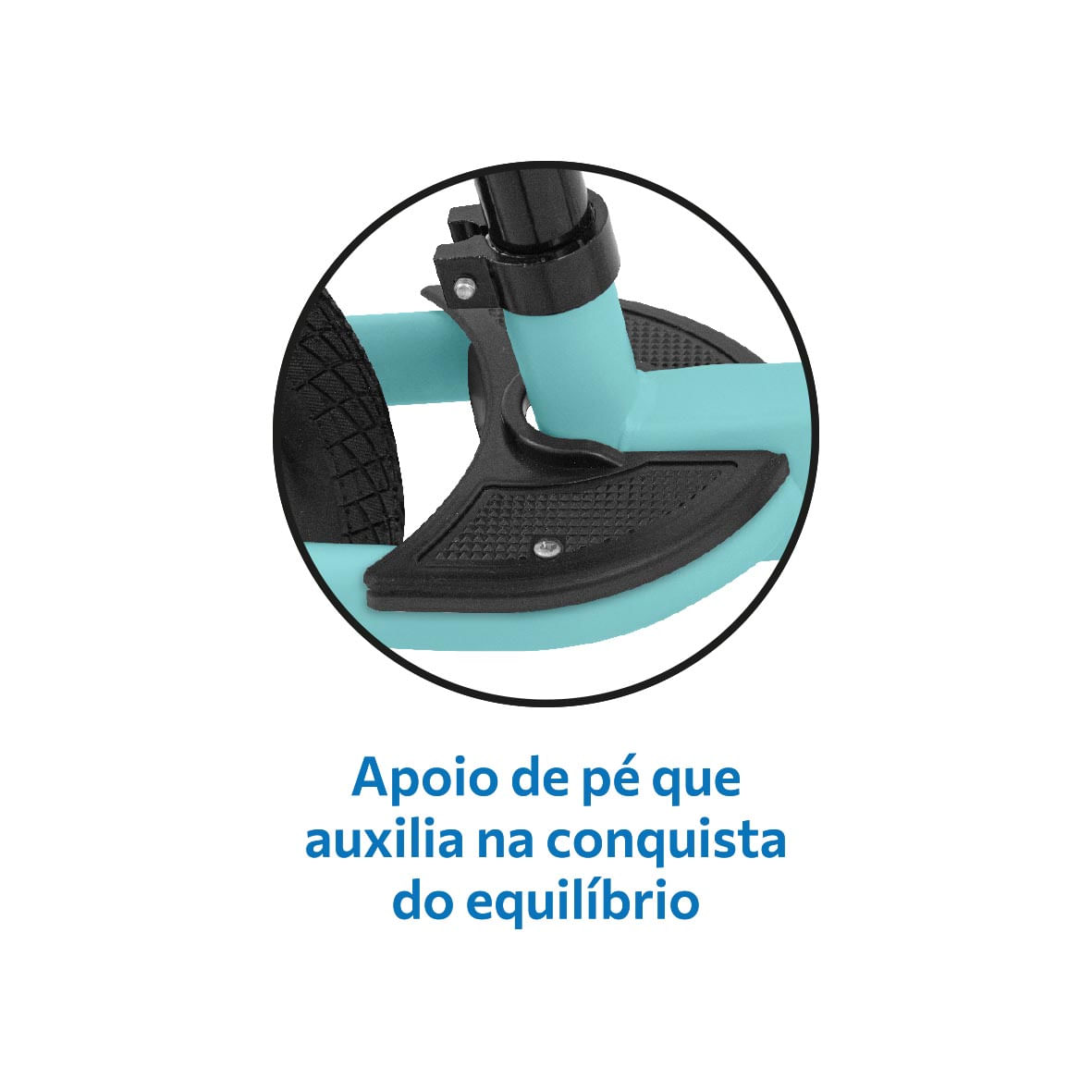 Bicicleta de Equilíbrio Pro com Freio Verde - Bandeirante - Imagem 3