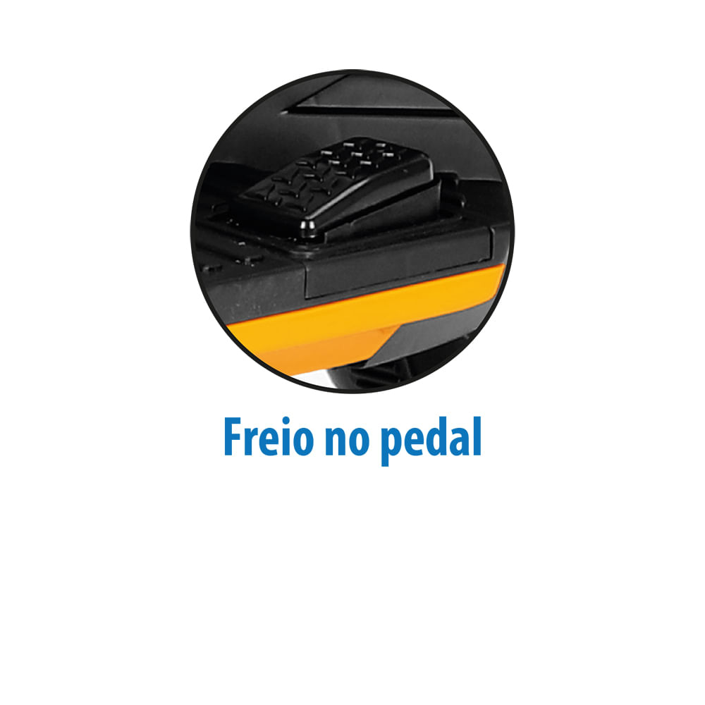 Scooter Sport Amarela Elétrica 12V - Bandeirante - Imagem 4