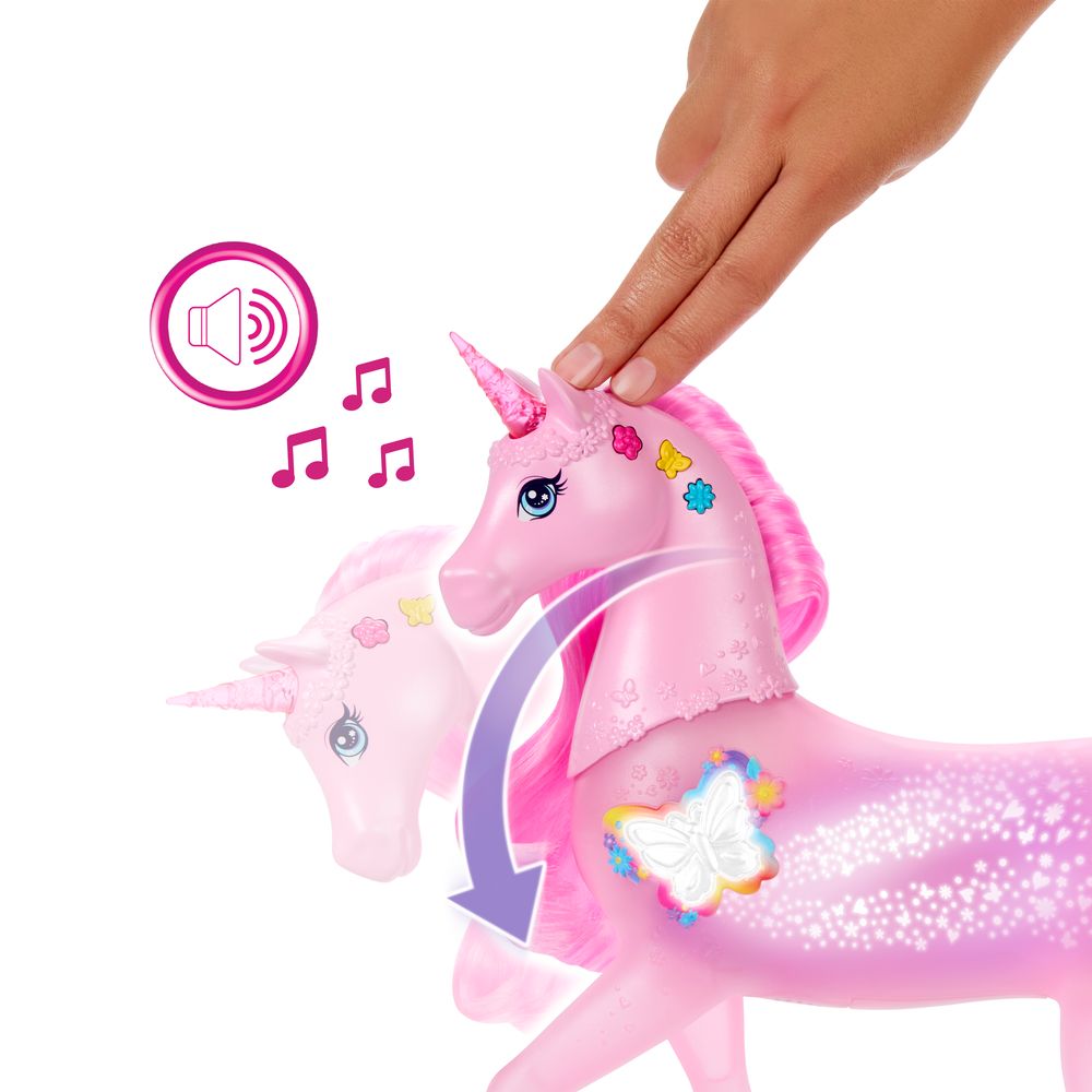 Barbie Unicórnio com Luz e Som - Mattel - Imagem 3