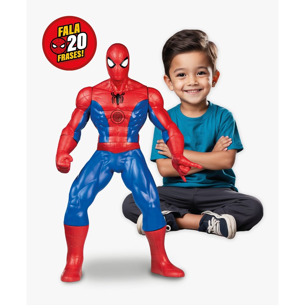Boneco Homem Aranha Universe 20 Frases - Mimo - Imagem 2